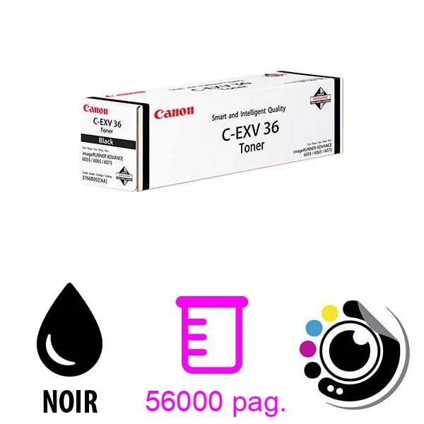Toner Original Canon C-EXV 36 Noir