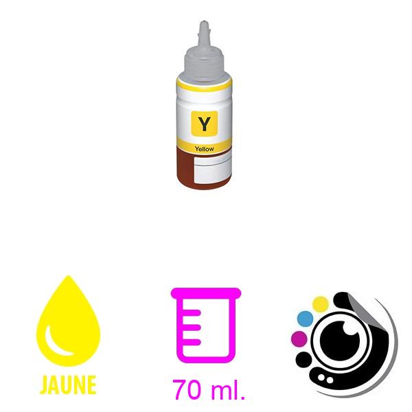 Compatible bouteille GI40/GI41/GI43/GI46/GI490/GI50/GI51/GI53/GI55/GI56/GI590 Jaune CI-S1BK-135