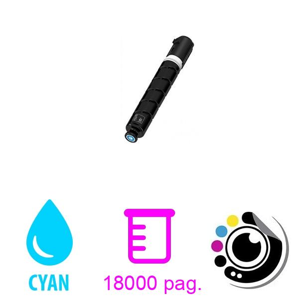 Compatible Toner Canon CEX-V55 Cyan 2183C002
