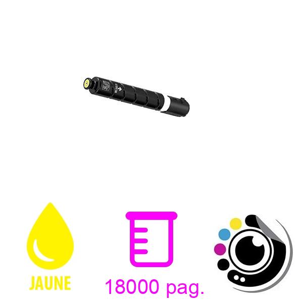 Compatible Toner Canon CEX-V55 Jaune 2185C002