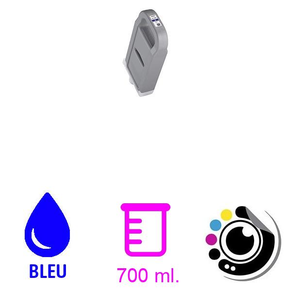 Compatible Cartouche Canon PFI-1700 azul