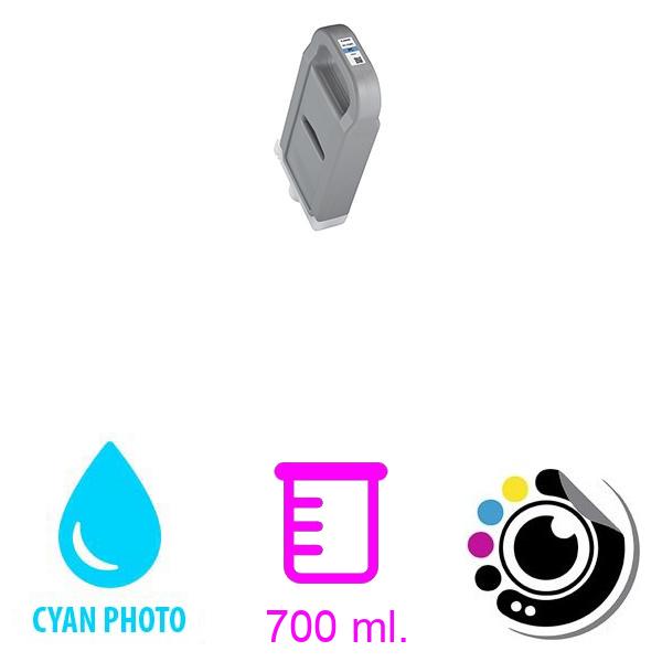 Compatible Cartouche Canon PFI-1700 Cyan foto