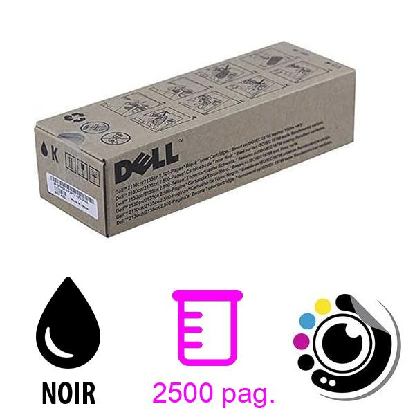 Original Toner Dell 2130/2135cn Noir