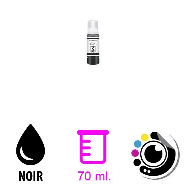 Compatible Bouteille de Encre epson t54c Noir