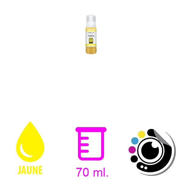 Compatible Bouteille de Encre epson t54c Jaune