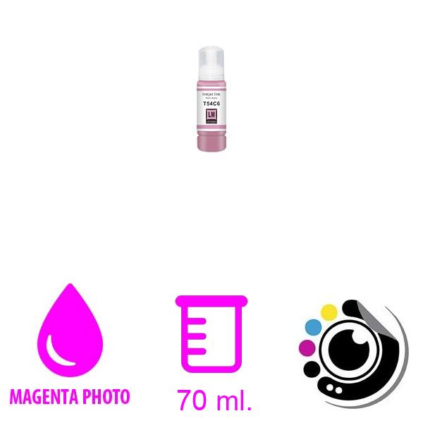 Compatible Bouteille de Encre epson t54c Magenta Photo