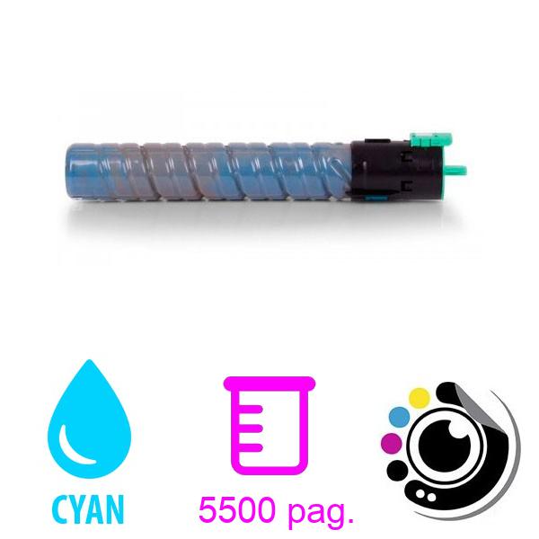 Toner Compatible Ricoh MP-C2030 / MP-C2050 Cyan