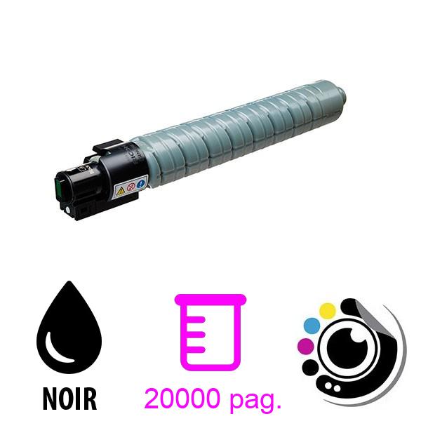 Toner compatible Ricoh MP-C2800 / MP-C3300 Noir