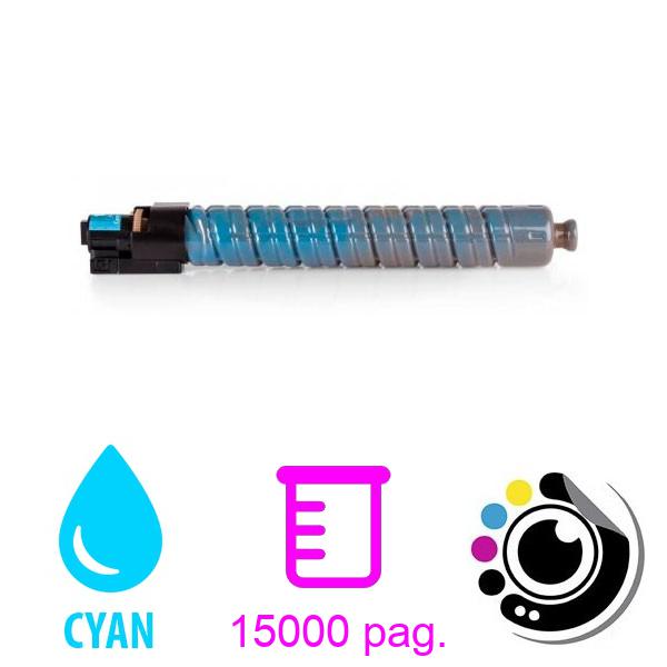 Toner compatible Ricoh MP-C2800 / MP-C3300 Cyan