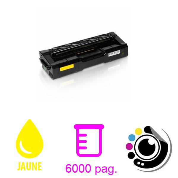 Toner Compatible Ricoh SP-C231N / SP-C310 / SP-C242 / SP-C310 Jaune 406482