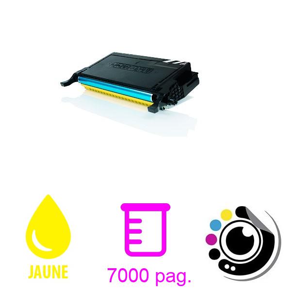 Toner compatible Samsung CLP770 / CLP775 Jaune