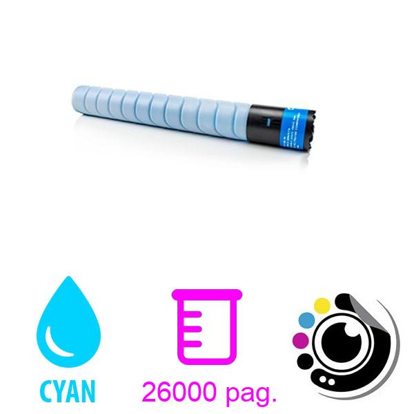 Toner Compatible Konica Minolta C360 Cyan TN319CY