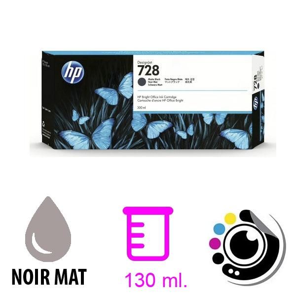 Original Cartouche HP 728 Noir Mat