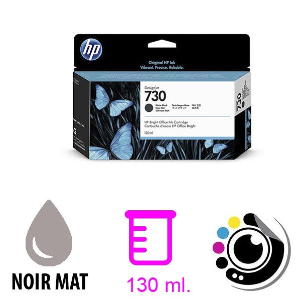 Original Cartouche HP 730 Noir Mat