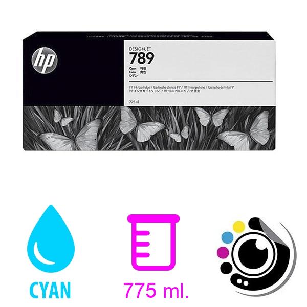 Original Cartouche HP 789 Cyan CH616A