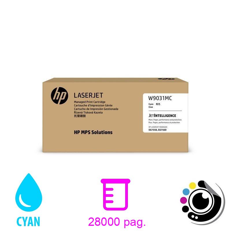 Original Toner HP W9031MC Cyan