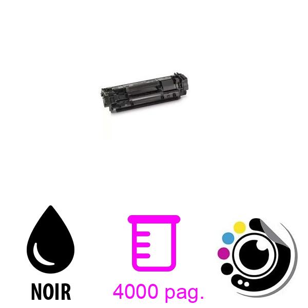 Compatible Toner HP W1390X Noir NE PAS UTILISER SUR MODÈLE QUI TÈRMINE EN \"E\"