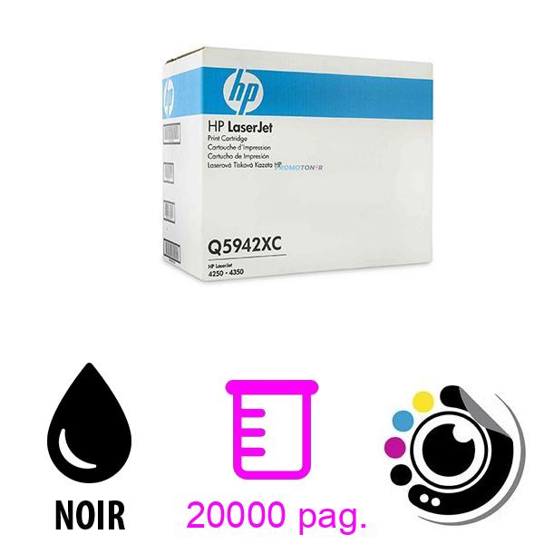 Original Toner HP Q5942XC Negro