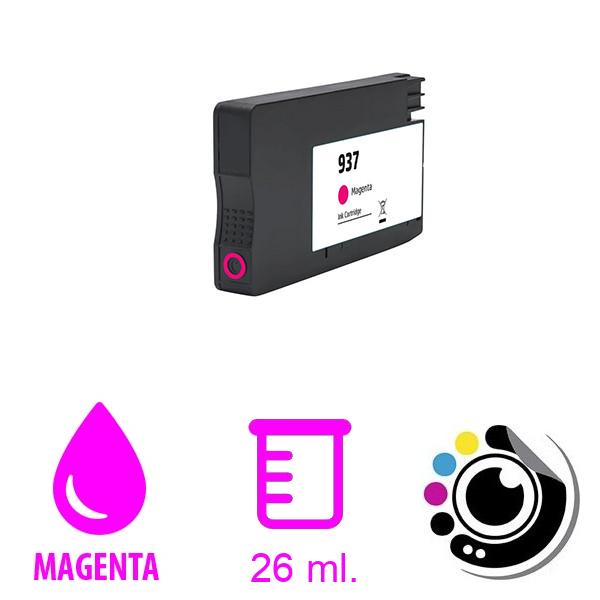 Compatible Cartouche HP 937E XL Magenta 4S6W7NE