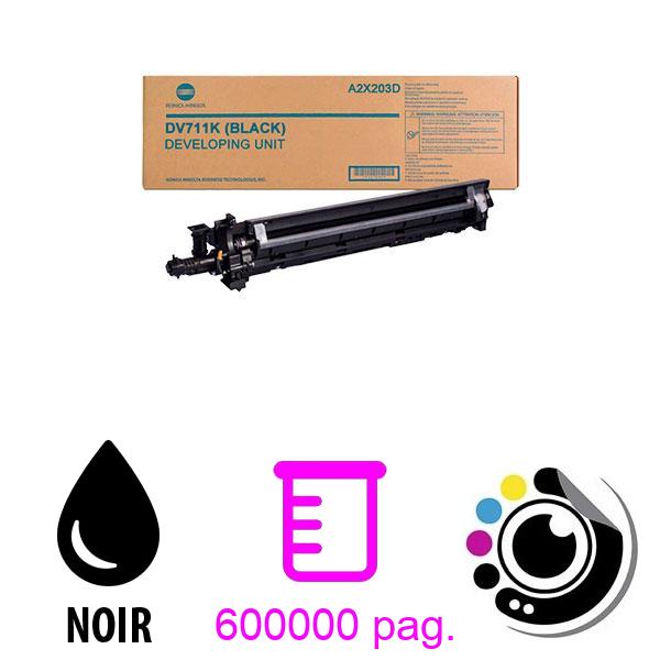 Original Konica Minolta DV-711K Noir ( DV711K ) ( A2X203D )