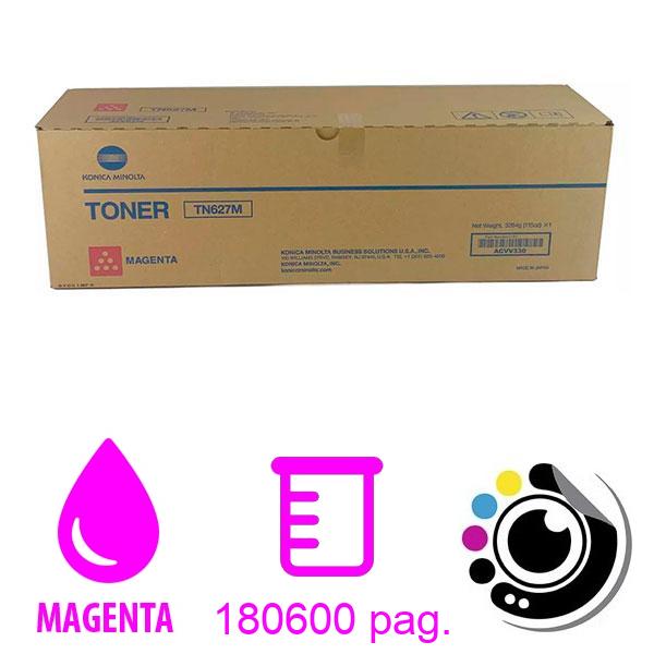 Toner Original Konica Minolta TN627 Magenta (ACVV330)