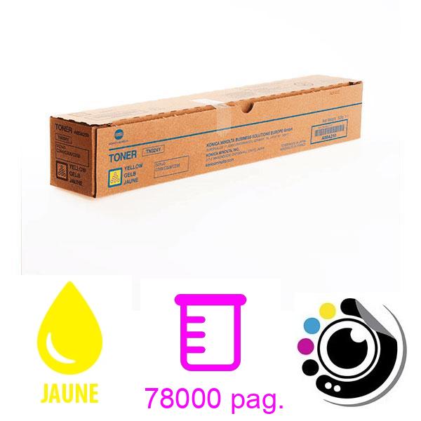 Toner Original Konica Minolta TN-619 Jaune A3VX255