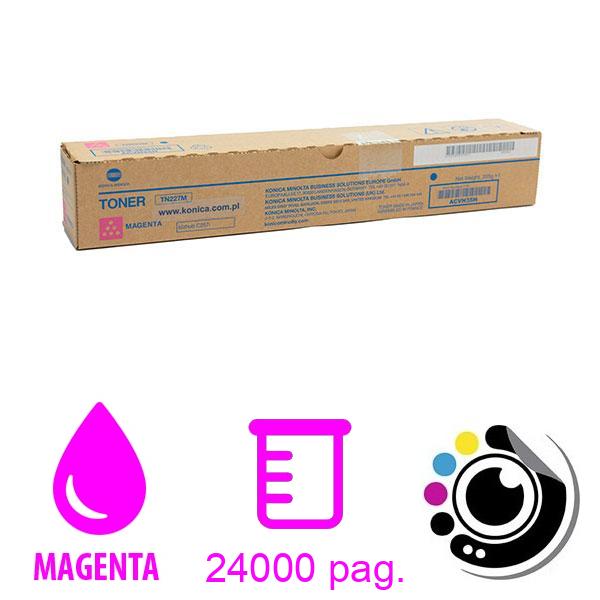 Toner Original Konica Minolta TN227 Magenta ACVH350
