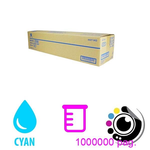 Développeur Original Konica Minolta DV315C Cyan AAV70KD