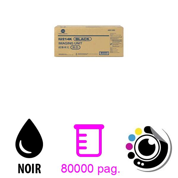 Original Tambour Konica Minolta IU214k/DR214 Noir