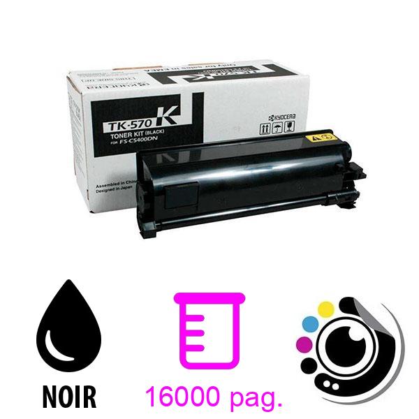 Toner Original Kyocera TK-570 Noir 1T02HG0EU0