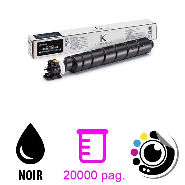 Toner Original Kyocera TK8345 Noir 1T02L7CNL0