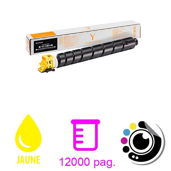 Toner Original Kyocera TK8345 Jaune 1T02L7ANL0