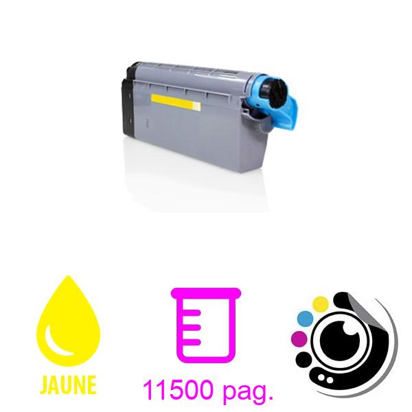 Toner Compatible OKI C710 / C711 Jaune