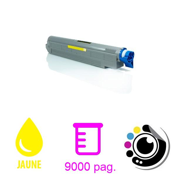 Toner Compatible OKI Executive ES8430 / ES8460MFP Jaune
