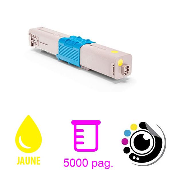 Toner Compatible OKI ES3451 ES5430 Exécutive Jaune