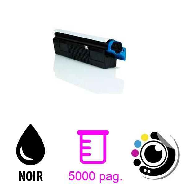 Toner Compatible OKI C5100 / C5200 / C5400 / C5250 / C5450 / C3100 / C3200 Noir