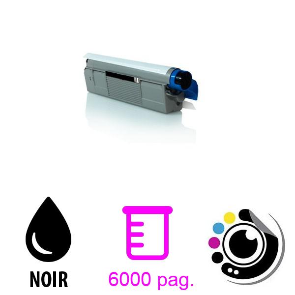 Toner Compatible OKI C5600 / C5700 Noir 43324408