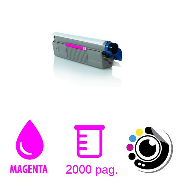 Toner Compatible OKI C5600 / C5700 Magenta 43381906