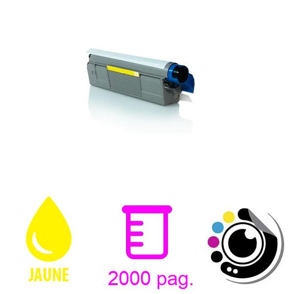 Toner Compatible OKI C5650 / C5750 Jaune