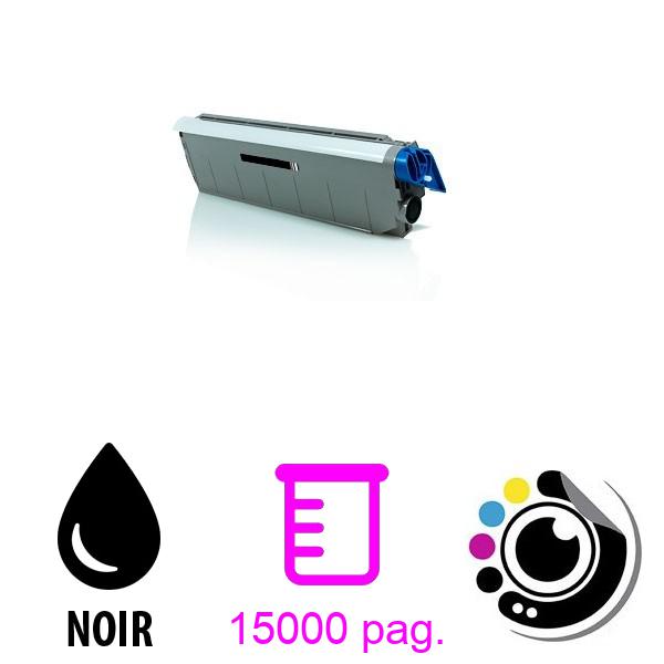 Toner Compatible OKI C9100 / C9300 / C9500 Noir 41963608