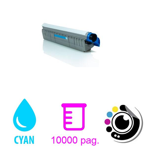Toner compatible OKI MC860 Cyan 44059211