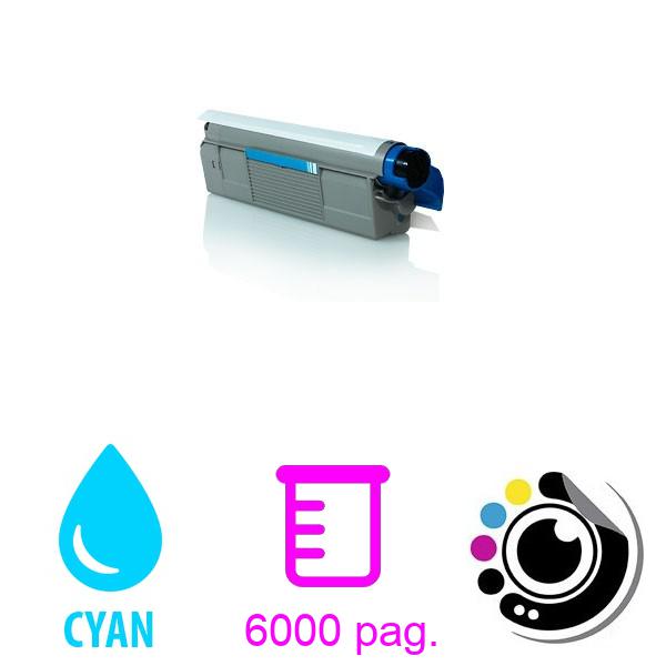 Toner compatible OKI Executive ES5460 ES2232 / ES2632 Cyan