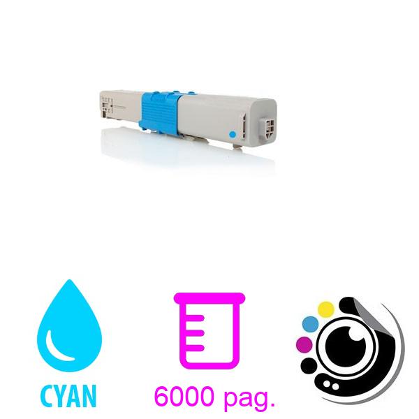 Toner Compatible OKI ES3452 / ES5431DN / 5462 Cyan