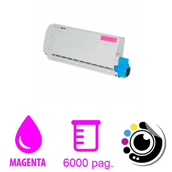 Toner Compatible OKI Executive ES6410 Magenta