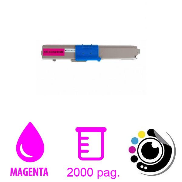 Toner Compatible OKI MC351 / MC352 / MC361 / MC362 / MC561 / MC562 Magenta 44469705