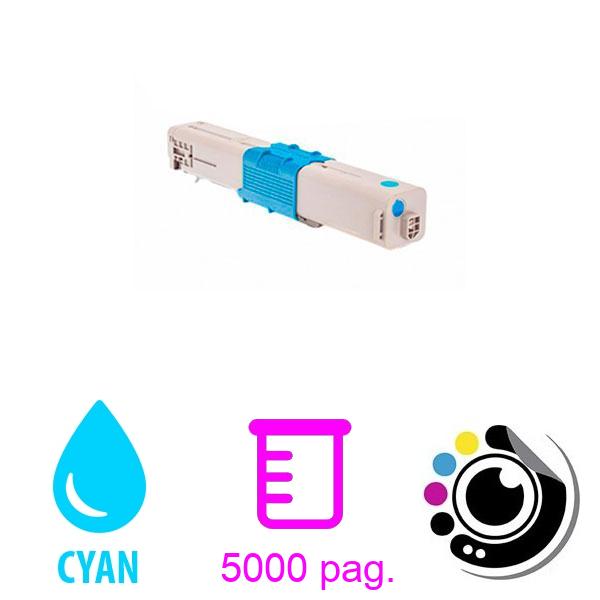 Toner Compatible OKI C510 / C530 / MC561 Cyan 44469724