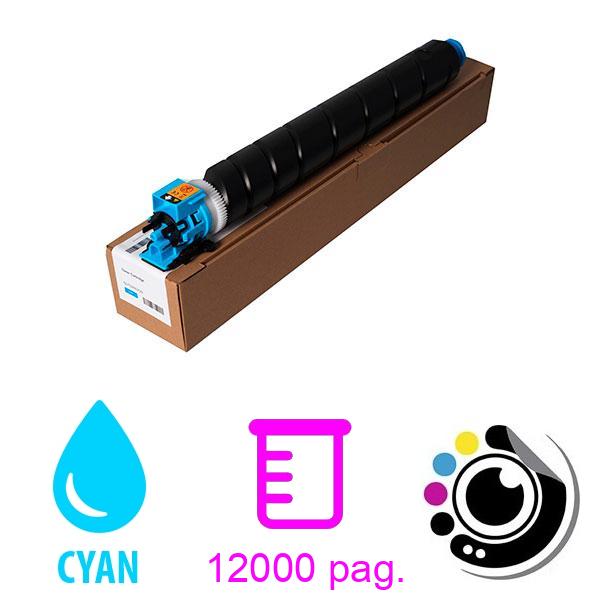 Toner Compatible Olivetti B1252 Cyan MF-2553 12100512