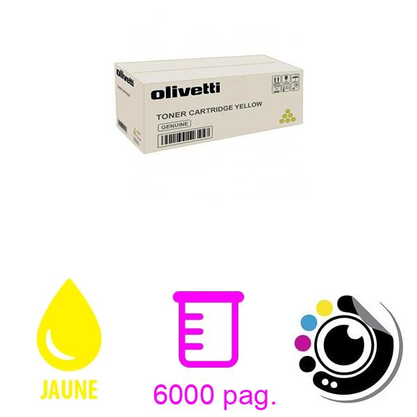 Original Tóner Olivetti 2552 (B1067) Amarillo