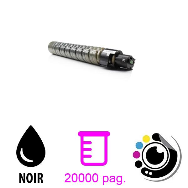 Toner Compatible Ricoh Aficio MP-C2500 / MP-C3000 Noir