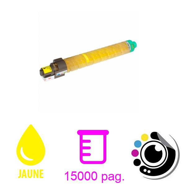 Toner compatible Ricoh MP-C3001 / MP-C3501 Jaune
